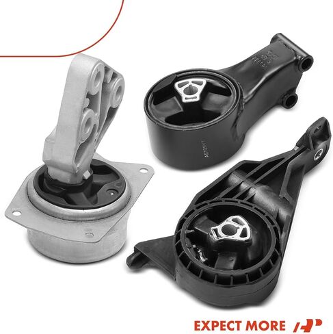 A-Premium 3PCS Transmission Mount Set Compatible with Chevrolet Malibu 2014 2015, Malibu Limited 2016, 2.5L, Automatic Transmission in Saudi Arabia