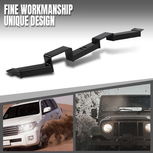 G-PLUS Transmission Crossmember Compatible with B-Body 1977-1990 Black in Saudi Arabia