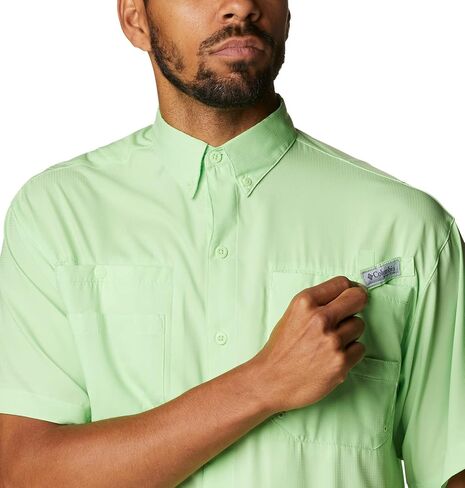 Columbia Men's Tamiami II Short Sleeve Shirt, Corange, X-Small in Saudi Arabia