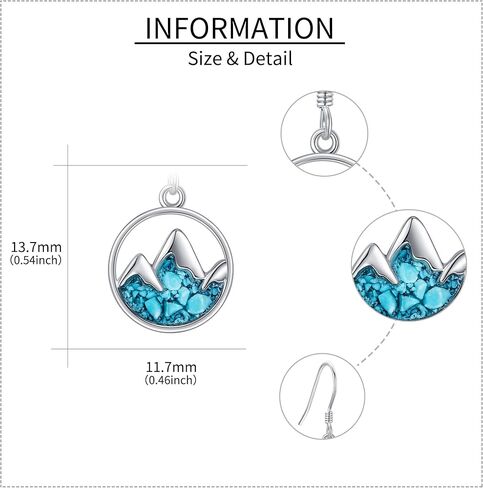 Angel Wing Earrings 925 Sterling Silver Demon Angel Wings Drop Earrings Jewelry Gifts For Women Men in Saudi Arabia