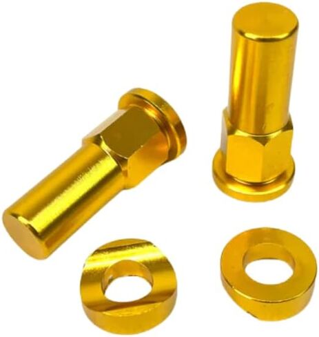 Rim Lock Tower Nut/Spacer Kit for Dirt Bike Motorcycle CR CRF KXF KX YZ YZF WR KLX KTM RMZ RM (Gold) in Saudi Arabia
