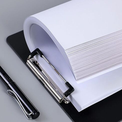File Clipboards, 2 Pcs A4 Size Thick Plastic 2 Color Note-Taking Writing Pads for Office and Outdoors (2) in Saudi Arabia