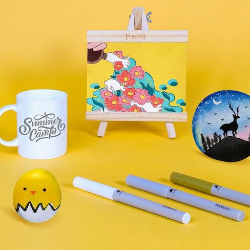 قلم تحديد هلامي ذهبي أسود لامع من DOOHALO متوافق مع Cricut Maker4/ 3/استكشاف 3/Air 2/Air Machine 0.8 أقلام ذهبية متوسطة الأطراف للرسم والتلوين in Kuwait