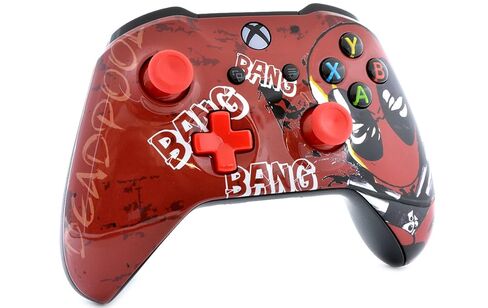 MODDEDZONE Rapid Fire Custom Modded Controller compatible with Xbox One S/X 40 Mods for All Major Shooter Games (3.5 mm jack) (420) in Saudi Arabia