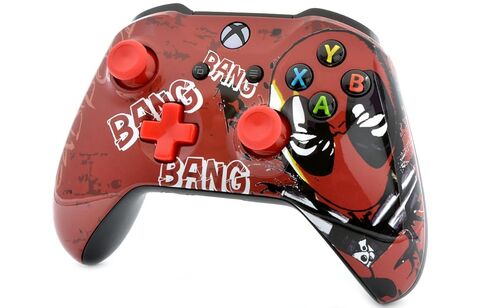 MODDEDZONE Rapid Fire Custom Modded Controller compatible with Xbox One S/X 40 Mods for All Major Shooter Games (3.5 mm jack) (420) in Saudi Arabia