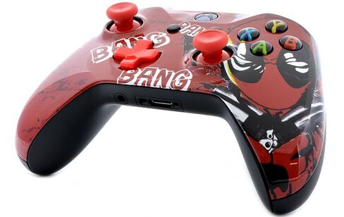 MODDEDZONE Rapid Fire Custom Modded Controller compatible with Xbox One S/X 40 Mods for All Major Shooter Games (3.5 mm jack) (420) in Saudi Arabia