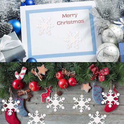 72 Pieces Paper Snowflakes Cutouts Christmas Snowflakes Shapes Paper Winter Snowflake Decoration Snowflake Bulletin Board Cutouts Snowflake Classroom Decor for DIY Craft Holiday Xmas Party Supplies in Saudi Arabia