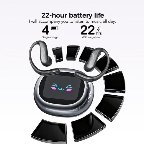 سماعات أذن للترجمة بتقنية الذكاء الاصطناعي، سماعات أذن لمترجم اللغة في الوقت الفعلي لـ 135 لغة، سماعات صوتية مترجمة باللغة الإنجليزية، سماعات بلوتوث 6.0 LCD تعمل باللمس، مثالية لتعلم الأعمال أثناء السفر مع التطبيق in Kuwait