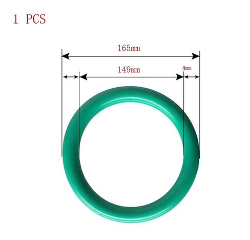 حلقات دائرية مطاطية من النتريل، حلقات دائرية مطاطية من الفلور، قطعة واحدة (معرف 149 مم × عرض 8 مم) in Kuwait