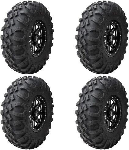 (4 Pack) Tusk Megabite Radial Tire 30x10-14 for Polaris Ranger Crew XP 1000 Premium 2022-2025 in Saudi Arabia