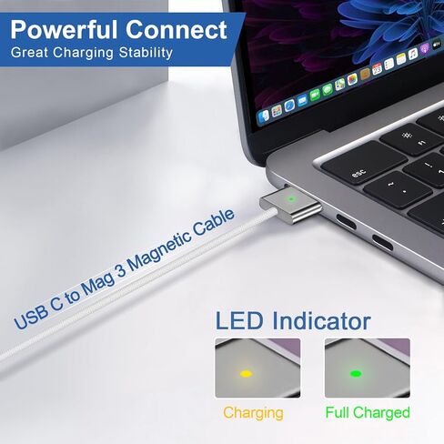 استبدال شاحن Mac Book Air، محول موصل تيار مستمر مغناطيسي بقدرة 45 وات لجهاز Mac Book Air 11 بوصة و13 بوصة (بين 2012-2017) in Saudi Arabia