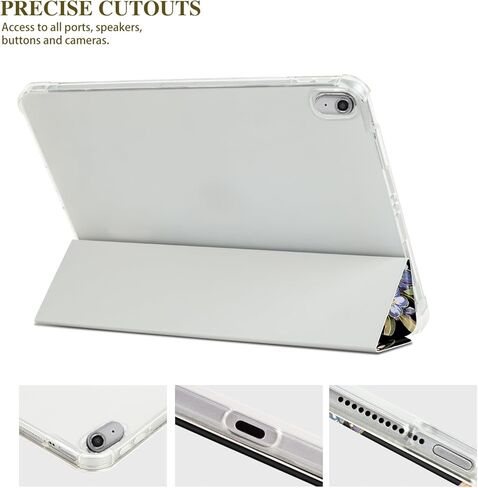 Vimorco iPad الجيل العاشر حافظة وردية اللون، حافظة iPad الفراشة الجيل العاشر تدعم معرف اللمس، حافظة iPad الجيل العاشر 10.9 بوصة 2022 زاوية قابلة للتعديل، غطاء iPad الجيل العاشر من الاستيقاظ/النوم التلقائي in Saudi Arabia