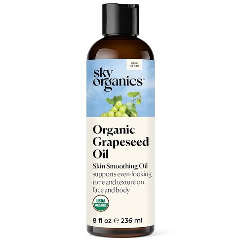 Sky Organics Organic Sweet Almond Oil for Body 100% Pure & Cold-Pressed USDA Certified Organic to Moisturize, Soften & Nourish, 16 fl. Oz in Kuwait