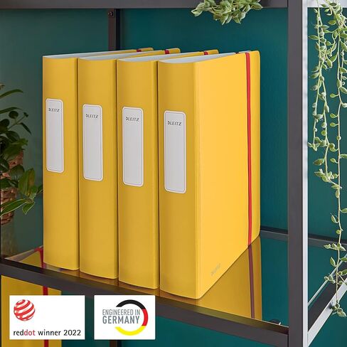 Leitz LAF Active Cosy PP A4 65mm, Warm Yellow in Saudi Arabia