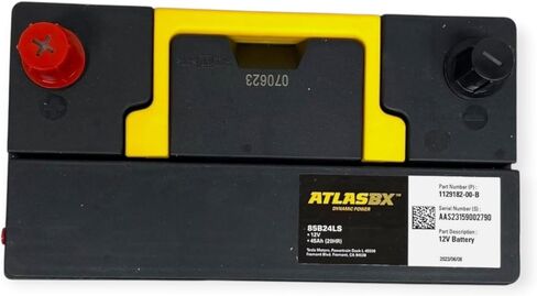 هان كوك AtlasBX 85B24LS OEM 17-24 تسلا موديل 3 Y 12V بطارية مساعدة 45Ah in Kuwait