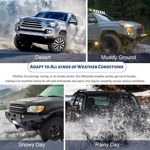 مجموعة المحرك التفاضلي الأمامي مناسبة لـ 2000-2002 4Runner 3.4L، لـ 2001-2007 سيكويا 4.7L، لـ 2000-2004 تاكوما 2.7L 3.4L، لـ 2000-2006 تندرا 3.4L 4.7L - جزء الدفع الرباعي فقط # 4140034013 in Kuwait