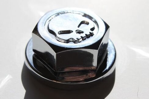 Bad Bolts Simulated Bolt Heads - Chrome Skull in Saudi Arabia