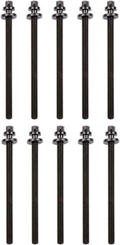 Head Bolt Kit - Compatible with 2009-2011 for Chevrolet Aveo 1.6L;2009-2011 for Chevrolet Aveo5 1.6L - Replace ES72389 in Saudi Arabia