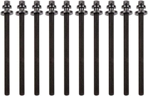 Head Bolt Kit - Compatible with 2009-2011 for Chevrolet Aveo 1.6L;2009-2011 for Chevrolet Aveo5 1.6L - Replace ES72389 in Saudi Arabia