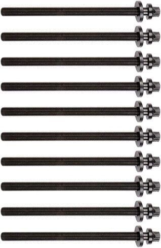 Head Bolt Kit - Compatible with 2009-2011 for Chevrolet Aveo 1.6L;2009-2011 for Chevrolet Aveo5 1.6L - Replace ES72389 in Saudi Arabia