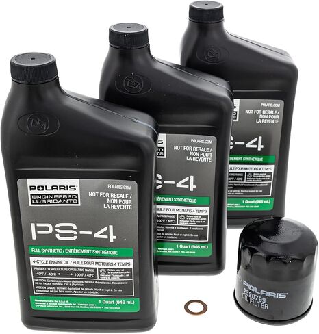 Polaris OEM Fluid & Full Synthetic Oil Change Kit with Air Filter for 2016 RZR XP 4 1000 & Turbo in Saudi Arabia