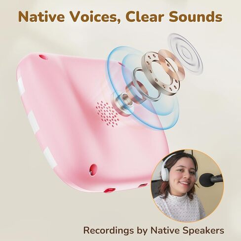 JoyCat Talking Flash Cards for Toddlers 3-5, 314 Words with Durable Thick Cards & Clear Audio, Easy to Slide in and Out, Speech Therapy Toys, Birthday Gifts for Boys Girls in Saudi Arabia