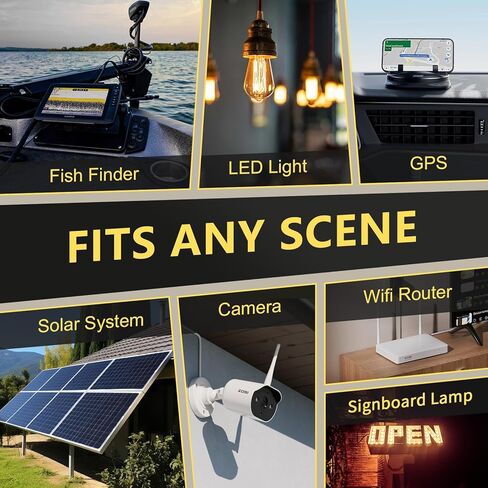 12V 23.4Ah(30Ah) LiFePO4 Lithium Deep Cycle Battery With 30A BMS & Voltage Indicator, 12 Volt Battery Lithium Iron Phosphate for Fish Finder, Ham Radio, Solar, Scooters, Power Wheels, RV, Camp in Kuwait