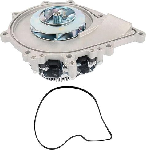 مضخة مياه PartsFlow EA4712001101 مع حزام متوافق مع محركات ديترويت DD16 DD15 DD13 لـ 08-22 Freightliner Cascadia لـ 16-22 Western Star 5700XE EA4722001601، A4712001101، DD15-13 in Saudi Arabia
