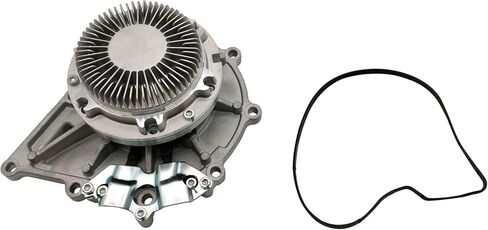 مضخة مياه PartsFlow EA4712001101 مع حزام متوافق مع محركات ديترويت DD16 DD15 DD13 لـ 08-22 Freightliner Cascadia لـ 16-22 Western Star 5700XE EA4722001601، A4712001101، DD15-13 in Saudi Arabia