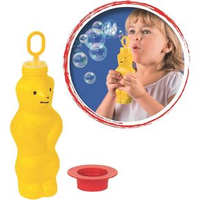 Bubble Bear 6 oz Bubble Blowing Squeeze to Blow Toy for Kids (Assorted Colors)