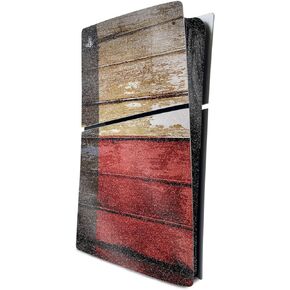 MightySkins Glossy Glitter Skin Compatible With Playstation 5 Slim Digital Edition Bundle - The Hammer | Protective, Durable High-Gloss Glitter Finish | Easy To Apply & Change Styles | Made in the USA