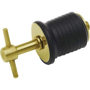 SeaSense Twist Drain Plug (Brass, 1- Inch)