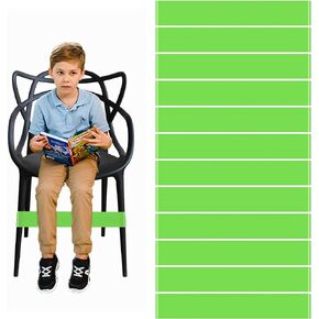 24 Pack-Chair Bands for Kids with Fidgety Feet-Fidget Bands for Classroom Chairs&Desk，for Kids with Sensory Needs,Supplies for ADHD&ADD Autism Elementary School Students，TPE Material(0.5 mm blue)
