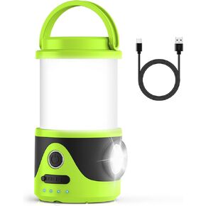 مصباح يدوي Sunoony قابل لإعادة الشحن LED للتخييم، 9 أوضاع إضاءة 3 درجات حرارة لونية 10000 مللي أمبير في الساعة مخرج USB، IPX3 مقاوم للماء، مقبض محمول، ضوء الطوارئ للإعصار، وانقطاع الطاقة، والمنزل، والمشي لمسافات طويلة in Kuwait