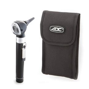 ADC 5111NLS Diagnostix Otoscope, Pocket Size, LED Lamp, Soft Case, Black, 2.5V