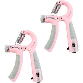 Strengthener Hand Grip Trainer Number Counter Forearm Finger Wrist Gripper Exerciser 5-60kg Adjustable Stretcher Squeezer Workout
