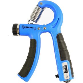 Strengthener Hand Grip Trainer Number Counter Forearm Finger Wrist Gripper Exerciser 5-60kg Adjustable Stretcher Squeezer Workout