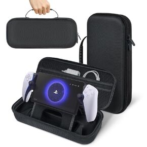 حقيبة حمل LEFOR·Z لبوابة PS، حقيبة تخزين واقية للسفر ذات هيكل صلب تتلاءم مع مشغل Playstation Portal عن بعد وملحقاته in Kuwait