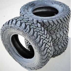 Set of 4 Accelera M/T-01 235/75R15 104/101Q Load Range C 6-Ply Mud Truck Tires