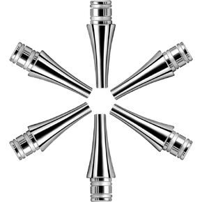 BENOSPACE 6PCs Stainless Steel Tips for Diamond Painting Pen, Single Placers for Thicker Diamond Painting Accessories, Diamond Art Drill Pen, Forever Replacement 5D DIY Embroidery Kit