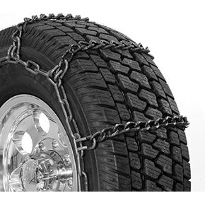 SCC QG3210 Quik Grip Wide Base DH Light Truck Tire Traction Chain - Set of 2