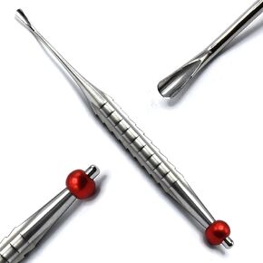 MuskalMed New Large Up Blade Spade Root Proximator PDL Dental Elevator Stainless Steel Polish Instruments ELV-014