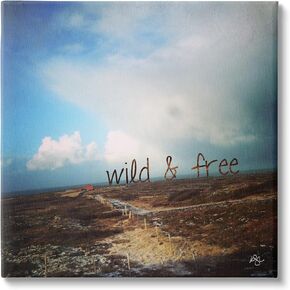 Stupell Industries Wild & Free Rural Landscape Canvas Wall Art, Design by K. Kaufman