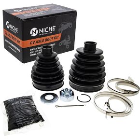 NICHE Front Rear CV Axle Boot Kit For Polaris 3236012 3236226 RZR XP Turbo S UTV