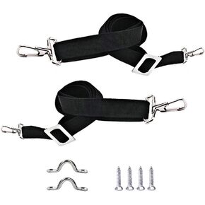 أحزمة علوية بيميني شديدة التحمل قابلة للتعديل، حزام خطاف مزدوج من الدرجة البحرية + أحزمة عين وسادة، 28 بوصة ~ 60 بوصة ملحقات أجهزة المظلة للقوارب المصنوعة من الفولاذ المقاوم للصدأ in Kuwait