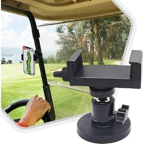 Efocakiox Golf Magnetic Phone Holder, Gym Magnete Phone Mount&Holder, Fit All Phones, Attaches to Metal Surfaces- Golf Cart Accessories for EZGO Club Car, Gym, Kitchen