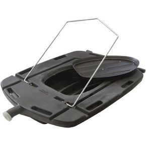 Lisle 19202 Low Profile Truck Oil Drain with Lid