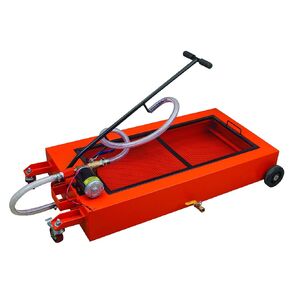 Groz 44440 Heavy Duty Steel Truck Drain - 18 Gal Capacity, with 110 V Electric Oil Pump