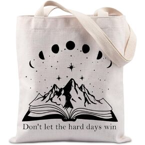 MAOFAED The Night Court Book Covers Velaris The City of Starlight Book Sleeve Bookish Gift Zipper Book Protector (Don't let Tote Bag)