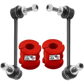 suspension dudes 4PC Front Sway Bar Links BUSHINGS Chrysler 300 Challenger Charger 1.06"/27MM BAR